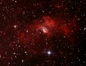 NGC7635, (súhvezdie: Kasiopeja, cca11.000ly ), 4.7.2010, Canon 1000Dmod., exp. 16x10 min., ISO800, MPCC, CLS CCD, Newton 254/1200, EQ6SS, QHY5, DSS, (mesačná noc)