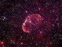 NGC6888, (súhvezdie: Labuť), 9.7.2010, Canon 1000Dmod., exp. 22x10 min., ISO800, MPCC, CLS CCD, Newton 254/1200, EQ6SS, QHY5, DSS