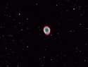 M57, (súhvezdie: Lýra, 2300ly), 5.6.2010, Canon 1000Dmod., exp. 12 x 2 min., ISO800, MPCC, CLS CCD, Newton 254/1200, EQ6SS, QHY5
